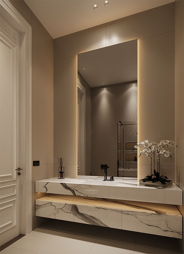 luxury Restroom design